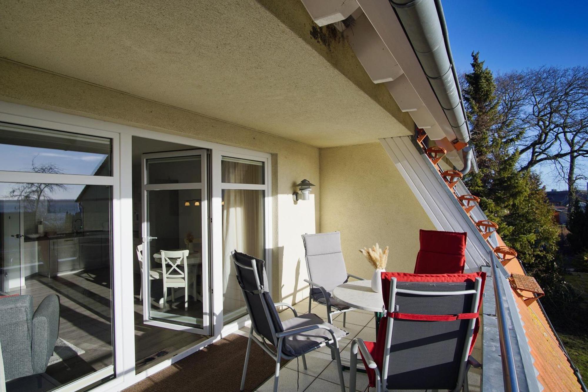 Hafenhaeuser Breege Fewo 05 - Balkon Ngoại thất bức ảnh